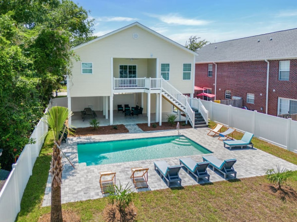 Brand New Beach House On Main Street By The Ocean